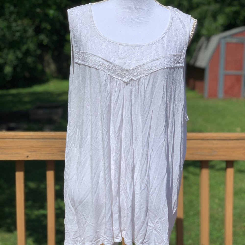 ModCloth - White Tank - 3X